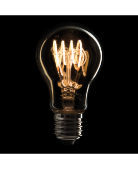SHOWGEAR LED Filament Bulb E27 4 W - dimmerabile - copertura in vetro dorato Lampade screw cap
