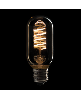 SHOWGEAR LED Filament Bulb E27 5 W - dimmerabile - copertura in vetro dorato Lampade screw cap