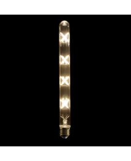 SHOWGEAR LED-Glühbirne T9 300 mm - dimmbar - gekreuzter Glühfaden Schraubsockellampen