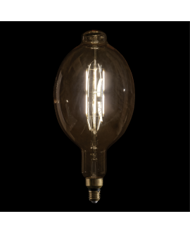 SHOWGEAR LED Filament Bulb BT180 6 W - dimmable Screw cap lamp