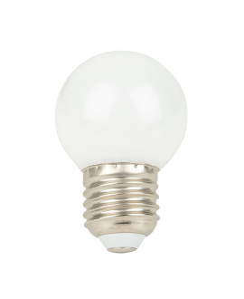 SHOWGEAR G45 LED Bulb E27 1 W - warm white - non-dimmable Screw cap lamp