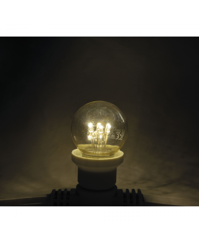 SHOWGEAR Lampadina a diodi G45 E27 Lampade screw cap