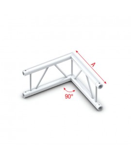 MILOS Pro-30 Step F Truss - Corner F (Prolyte Ø 27,8 mm compatible), Silver