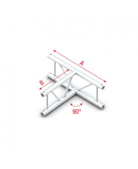 MILOS Pro-30 Step F Truss - T-Cross VF36 - angolo da 90° - vertical - F