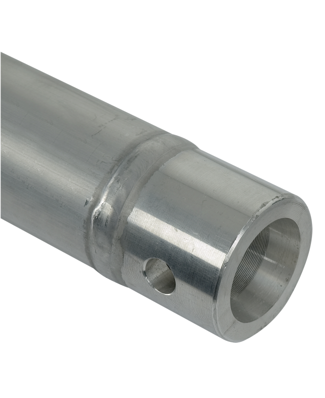 MILOS G Truss - Single Tube 50 mm Tube U 500 - incl. 1x female receiver - 50 cm - silver