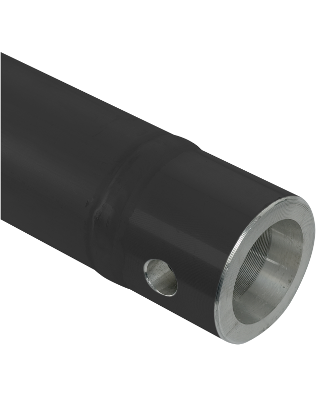 MILOS G Truss - Single Tube 50 mm Rohr U 1000 - inkl. 1x Aufnahmebuchse - 100 cm - schwarz Single Tube Pro