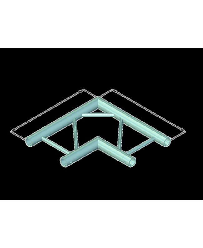 Alutruss BILOCK BQ2-PAC21H 2-way Corner 90°