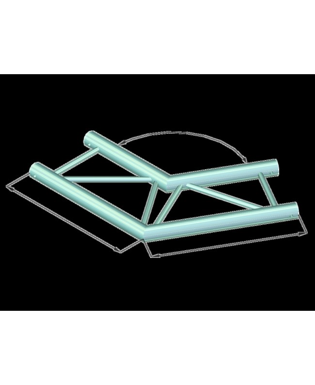 Alutruss BILOCK BQ2-PAC22H 2-Weg Ecke 120°