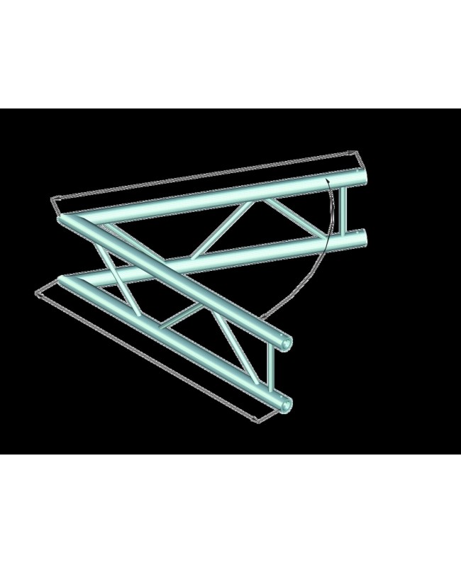 Alutruss BILOCK E-GL22 C20-V 2-way Corner 60°
