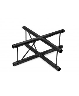 Alutruss DECOLOCK DQ2-SPAC41V 4-Weg Kreuz sw