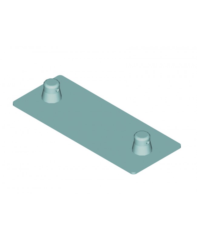 Alutruss DECOLOCK DQ2-BPMS Bodenplatte sw