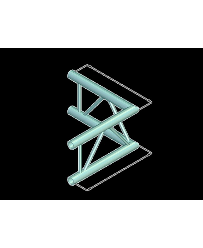 Alutruss DECOLOCK DQ2-PAC21V 2-Weg Ecke 90°