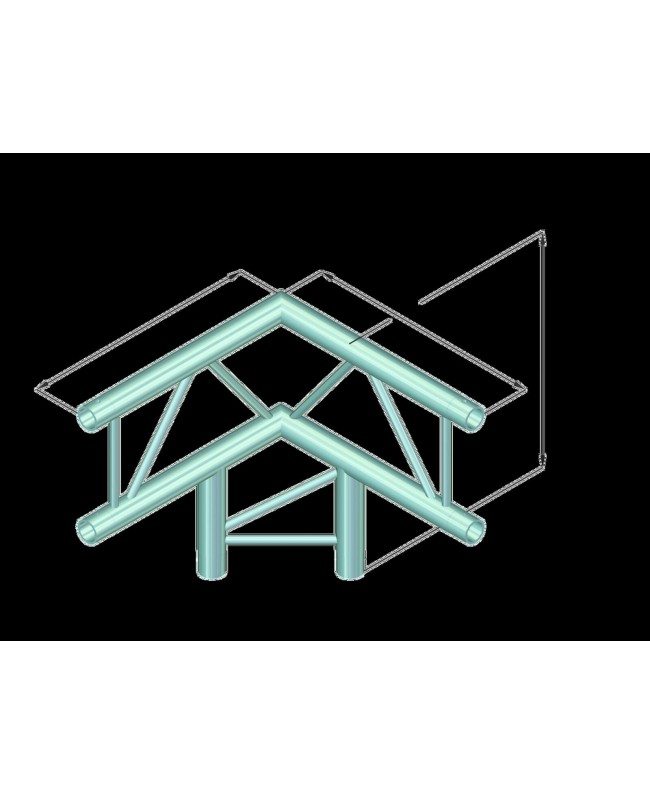 Alutruss DECOLOCK DQ2-PAL31V 3-way Corner 90°