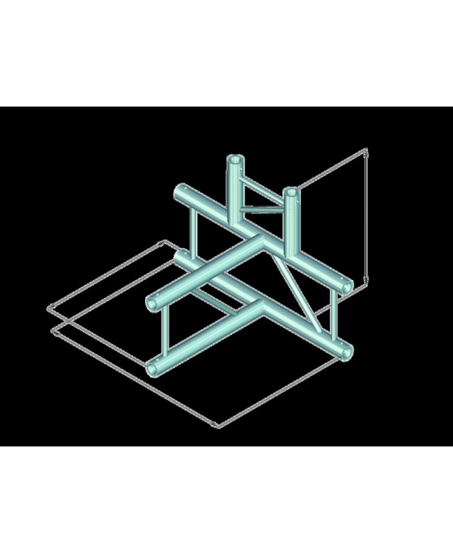 Alutruss DECOLOCK DQ2-PAT42V 4-way T-Piece