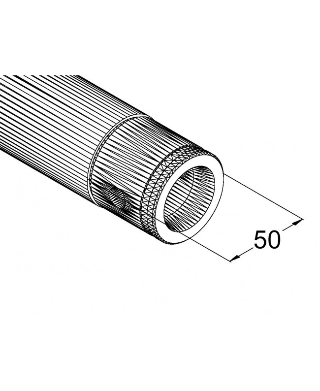 Alutruss SINGLELOCK SP-S1000 QUICK-LOCK Pipe bk