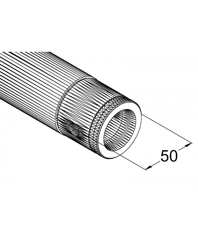 Alutruss Tubo SINGLELOCK SP-1500 QUICK-LOCK