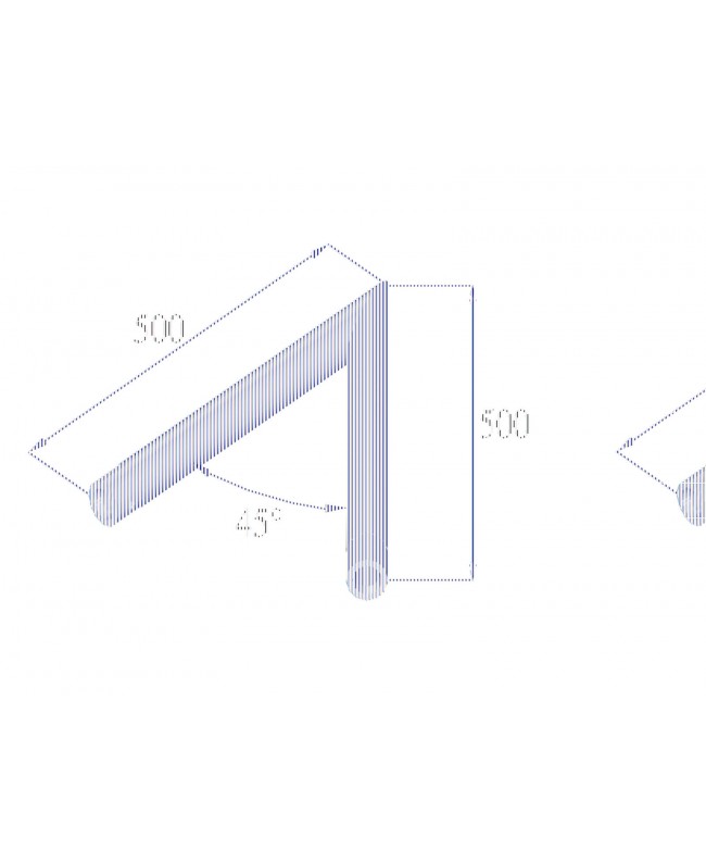 Alutruss SINGLELOCK SPAC-19 QUICK-LOCK Corner 45°