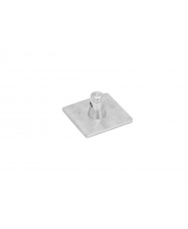 Alutruss SINGLELOCK Bodenplatte M-10 (eckig) MALE