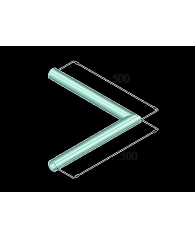 Alutruss DECOLOCK DQ1-SC21 2-way Corner 90° bk