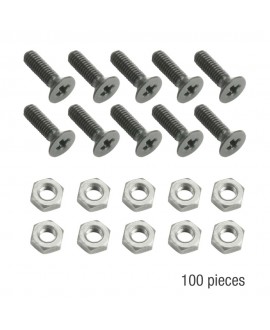 Adam Hall 19 Parts 5420 BLK M100 AH Fittings