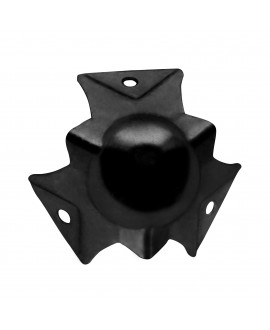 Adam Hall Hardware 4113 BLK Corners & L-Corners