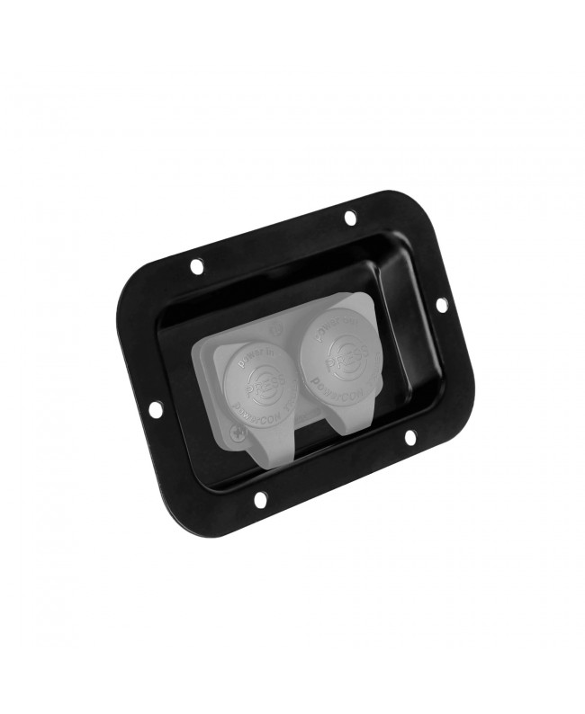 Adam Hall Hardware 87086 BLK Piastre di fissaggio