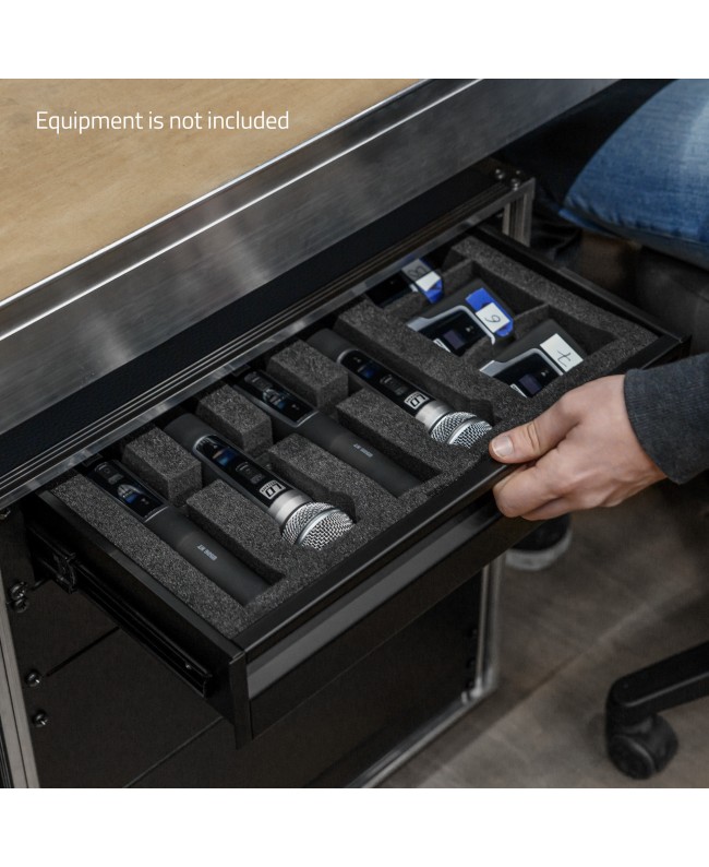 Adam Hall 19 Parts RACK DRAWER 01 ALU ERGO Drawer