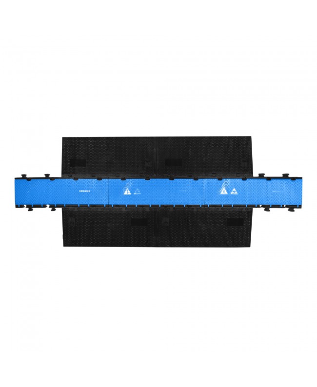 Defender 3 2D BLU MEZZA SEZIONE MEDIA Pedane passacavi