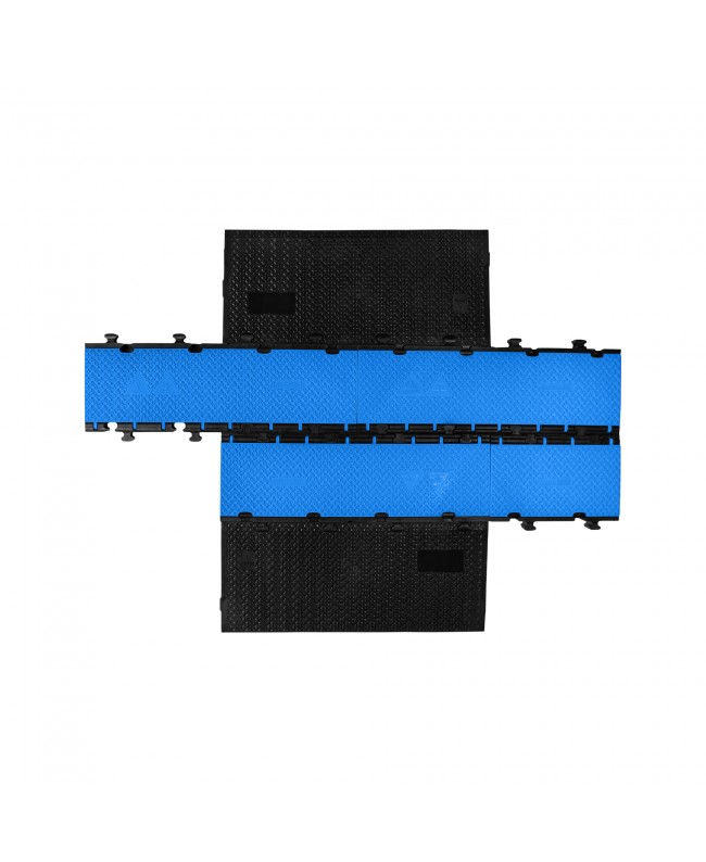 Defender 3 2D BLU HALF MID SECTION Cable Protectors