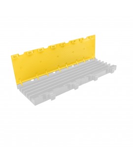 Defender MIDI 5 2D and 3 2D LID , YELLOW Pedane passacavi