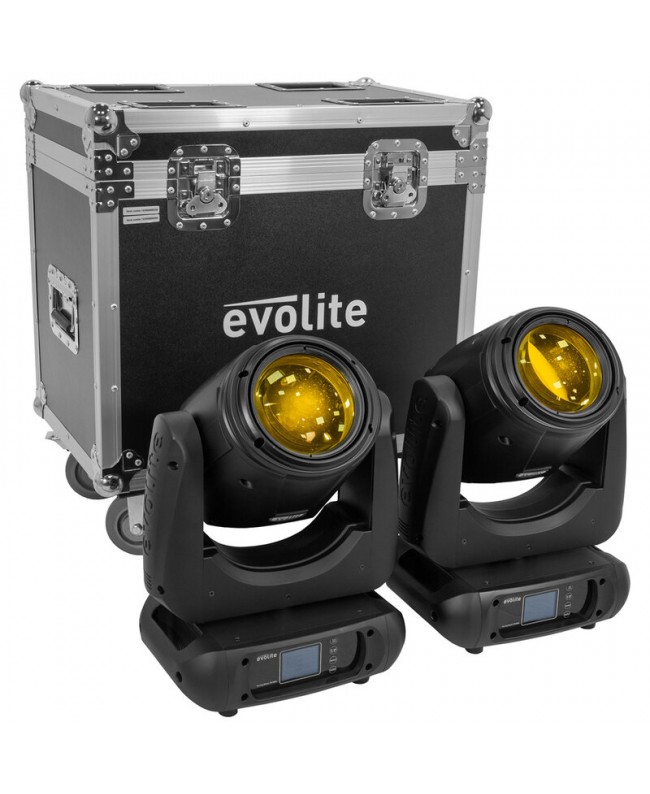 Evolite Moving Beam 7R MKII Set Teste mobili Beam