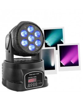 BoomTone DJ ROBO WASH 7X12W Teste mobili Wash
