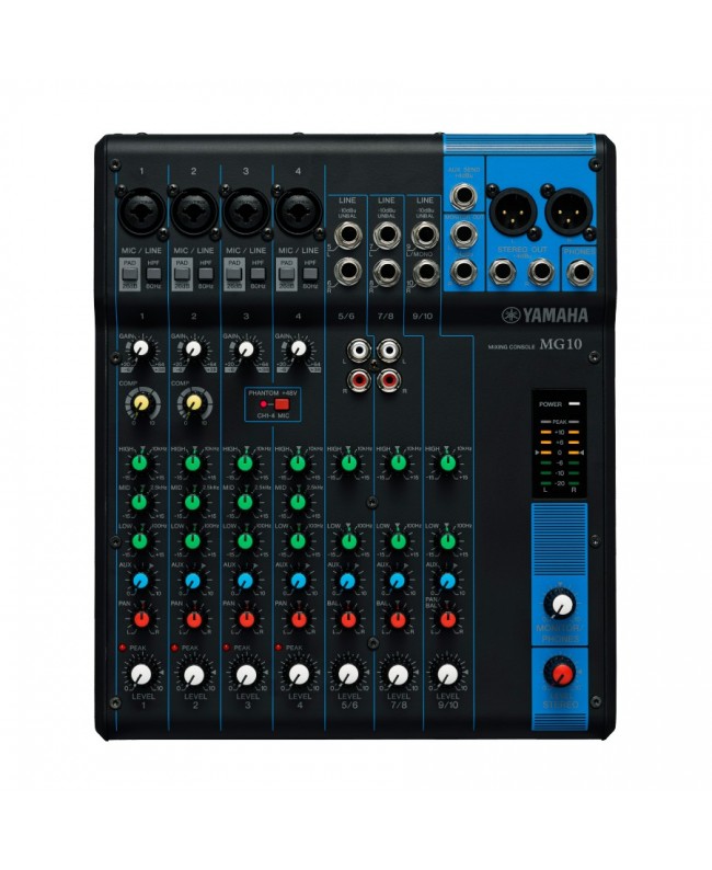 YAMAHA MG10 Analog Mixer