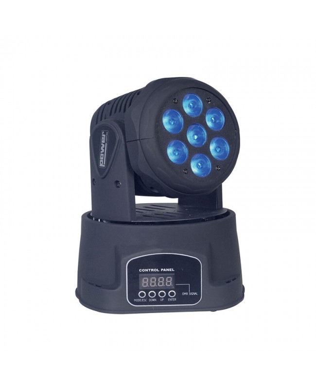 Power Lighting LYRE WASH 84W QUAD V2 Teste mobili Wash