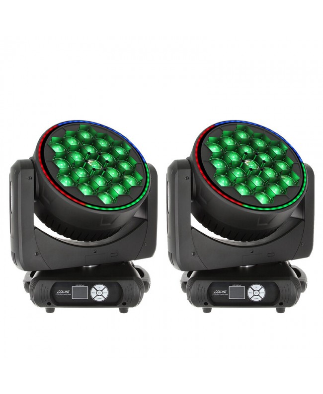 J.Collyns PACK LYRE HOAX 19x40W RING Movinglights Wash