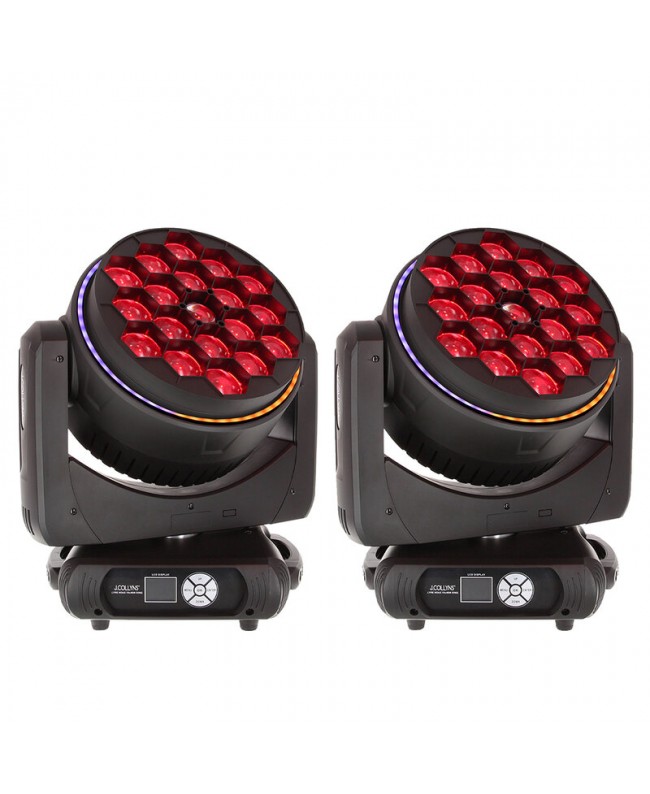 J.Collyns PACK LYRE HOAX 19x40W RING Movinglights Wash