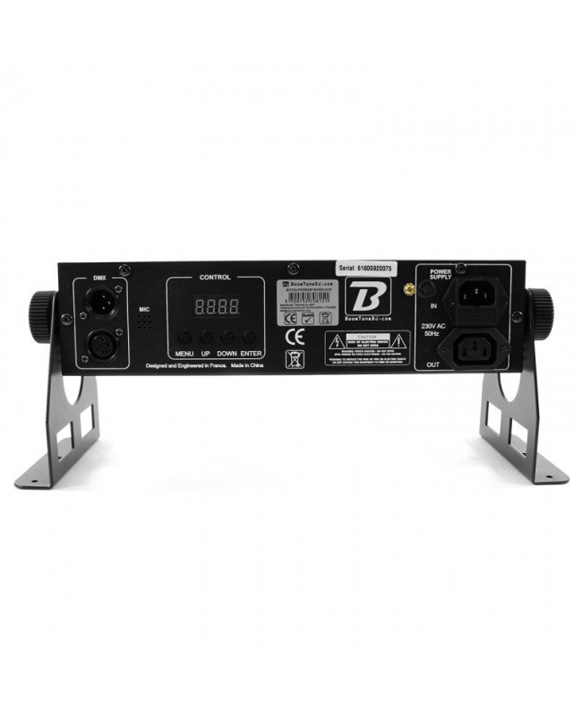 BoomTone DJ Super Babybar Schwarz LED BAR