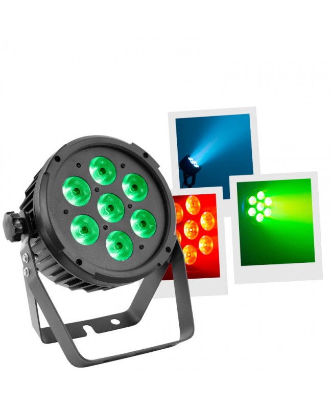 Mac Mah FLAT PAR 7X12W 6IN1 LED PAR