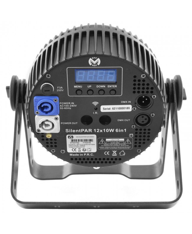 Mac Mah SilentPAR 12X10W 6IN1 PAR LED