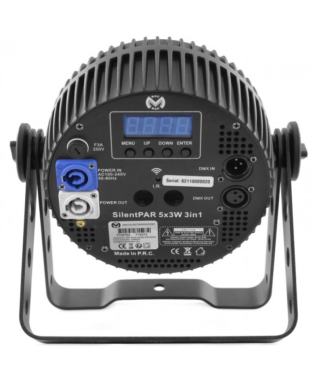Mac Mah SilentPAR 5X3W 3IN1 LED PAR