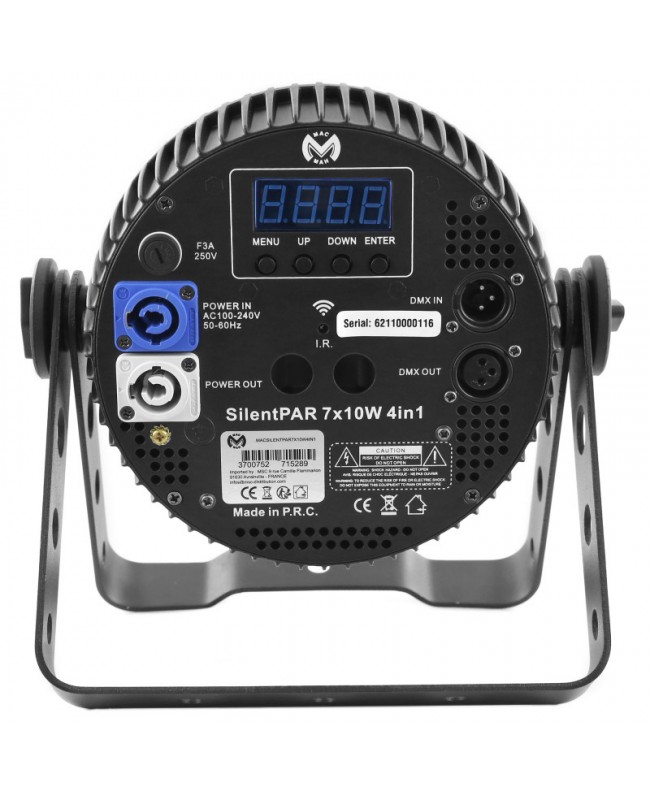 Mac Mah SilentPAR 7X10W 4IN1 LED PAR