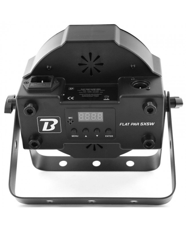 BoomTone DJ FLAT PAR 5X5W 4IN1 PAR LED