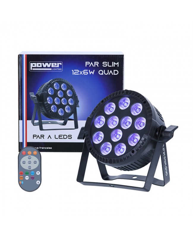 Power Lighting PAR SLIM 12x6W QUAD PAR LED