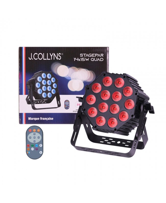 J.Collyns STAGEPAR 14x15W QUAD PAR LED