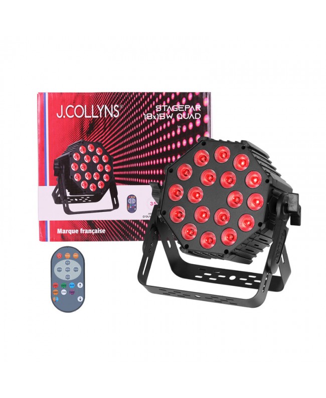 J.Collyns STAGEPAR 18x15W QUAD PAR LED