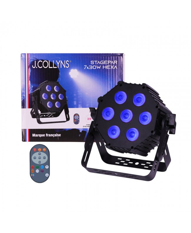 J.Collyns STAGEPAR 7x30W HEXA PAR LED