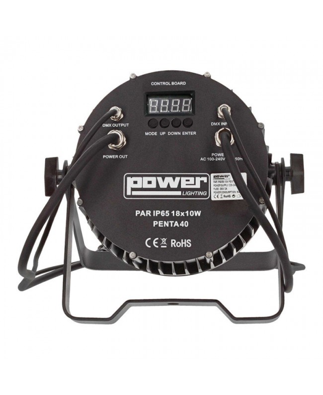 Power Lighting PAR SLIM 18x10 W IP65 PENTA40 LED PAR