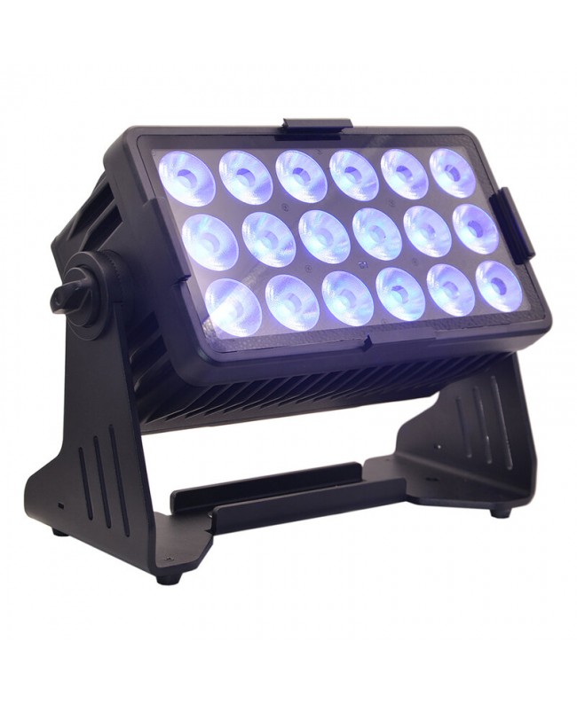 EGO Professional Battery powered IP65 Spotlight 18x10 set 4 +flight Fari LED a batteria