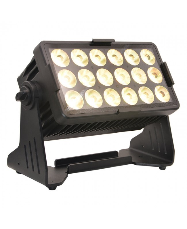 EGO Professional Battery powered IP65 Spotlight 18x10 set 4 +flight Battery Lights