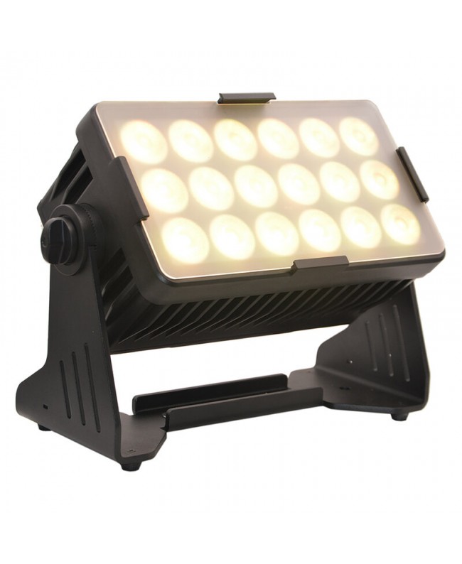 EGO Professional Battery powered IP65 Spotlight 18x10 set 4 +flight Battery Lights